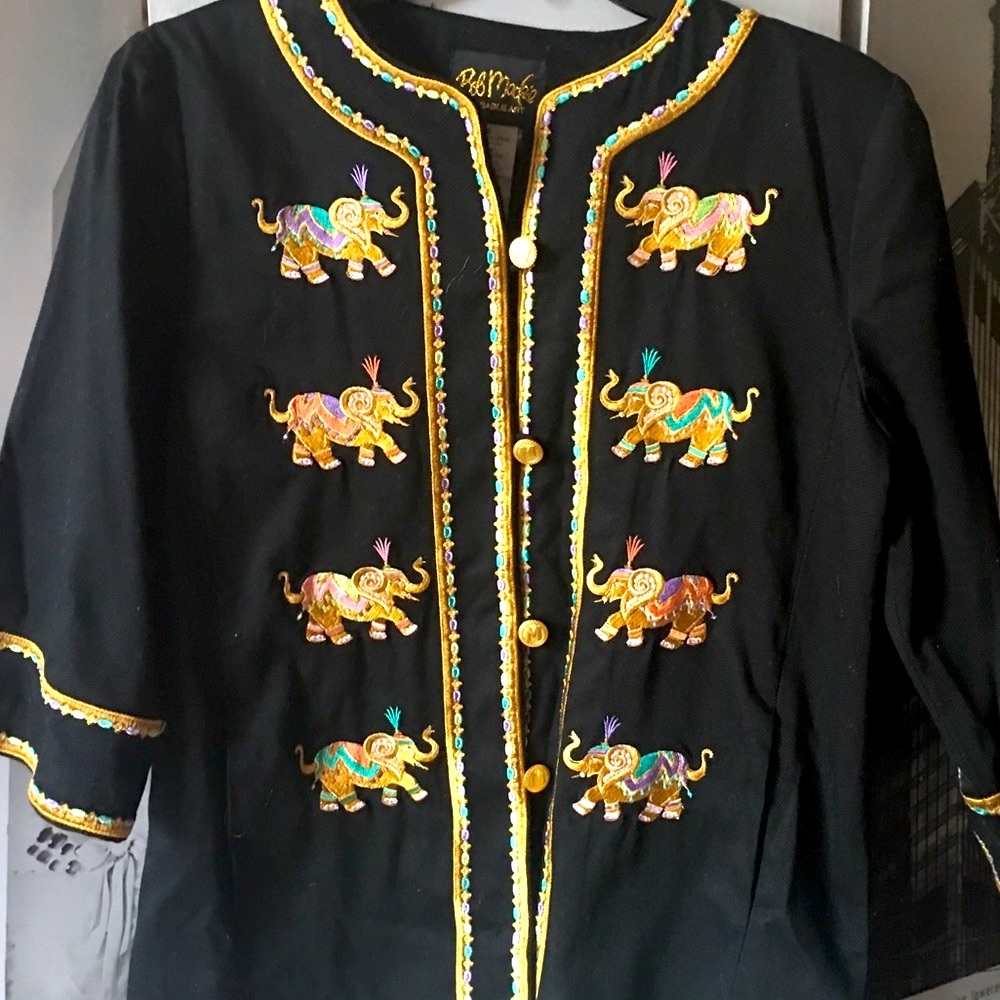 Embroidered Jacket Wearable Art 🎈